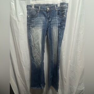 Ten X Embellished Bootcut Jeans Size 11